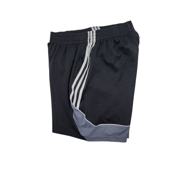 2/$20 Adidas Black & Grey Track Shorts Pants Size: M - Picture 3 of 8